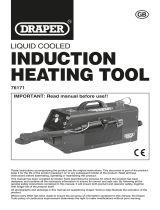 Draper Liquid Cooled Induction Heater, 3.5kW Operating instructions