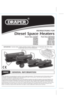 Draper Diesel/Kerosene Space Heater Operating instructions