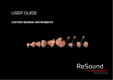 ReSound LiNX & LiNX TS Custom User guide