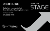 Interton Interton Stage BTE User manual