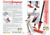 Numatic Henry Spraymop Owner's manual