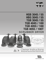 Numatic TGB3045 Owner Instructions