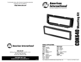 PAC BKCDK640 User manual