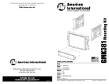 PAC GMK381 User manual