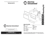 PAC HONK830 User manual