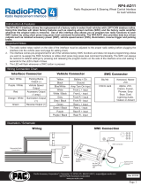 PAC RP4-AD11 User manual