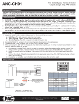 PAC ANC-CH01 User manual