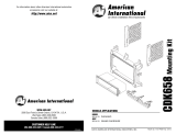 PAC BKCDK658 User manual