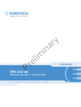 Eurotech CPU-163-16 Owner's manual