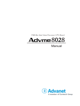 Eurotech Advme8028 Owner's manual
