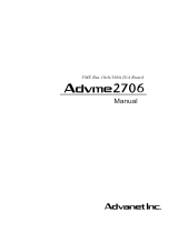 Eurotech Advme2706 Owner's manual