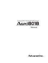 Eurotech A6pci8018 Owner's manual