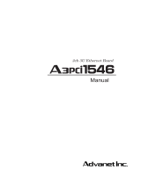 Eurotech A3pci1546 Owner's manual