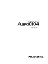 Eurotech A3pci0104 Owner's manual