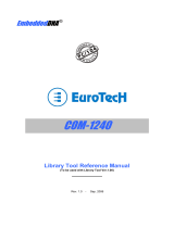 Eurotech COM-1240 Owner's manual