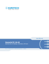 Eurotech ReliaGATE 20-25 Owner's manual