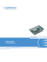 Eurotech CPU-162-23 Owner's manual