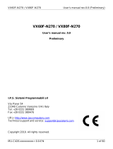 Eurotech VX-80F-N270 Owner's manual