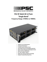 PSC RF Multi SR 12 Pack User manual