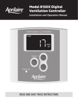 Aprilaire 8126A Owner's manual