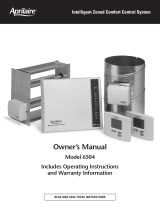 Aprilaire 6504 User manual