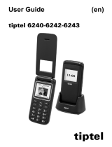 Tiptel 6242 User manual