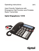 Tiptel Ergophone 1310 User manual