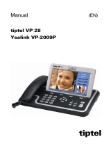 Tiptel VP 28 User manual