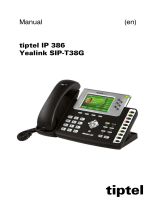 Yealink IP 386 Owner's manual