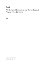 Bull AIX 5.3 - Kernel Extensions and Device Support Programming Guide