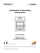 Broseley Evolution 5 Multifuel Stove Installation guide