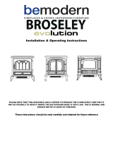 BeModern Broseley Evolution Fireplace / Stoves User manual