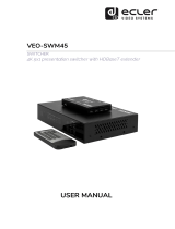 Ecler VEO-SWM45 User manual