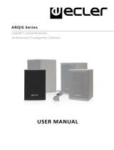 Ecler ARQIS SERIES User manual