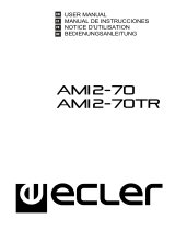 Ecler AMI2-70 User manual