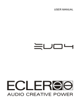 Ecler eVo4 User manual