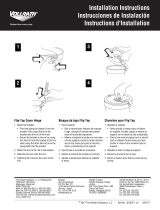 Vollrath Flip-Top Hinge Installation guide