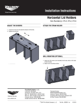Vollrath Horizontal Lid Holder Installation guide