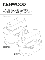 Kenwood KVL61 Chef XL Owner's manual