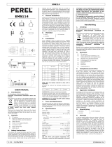 Perel EMS114 User manual