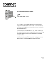 Comnet C1 User manual