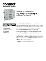 Comnet CL(T,R)VE(1,2)COAX Series User manual