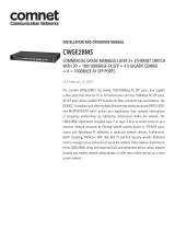 Comnet CWGE24MS2 User manual