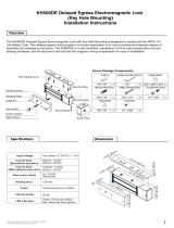 Gianni Industries KH500DE Installation guide