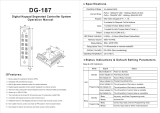Gianni DG-187 Operating instructions