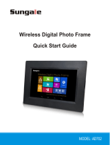 Sungale AD702 Quick start guide