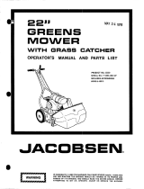 Jacobsen 62230 Owner's manual