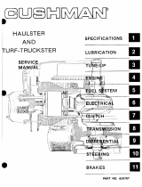 Ransomes Cushman Turf-Truck User manual