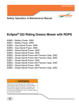 Ransomes 62800 - 62805, 62825, 62826, 62851 - 62854 Owner's manual