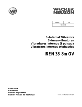 Wacker Neuson IREN 38 8m GV Parts Manual